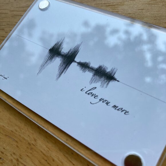 I Love You More Soundwave Magnet - Picture 5 of 6